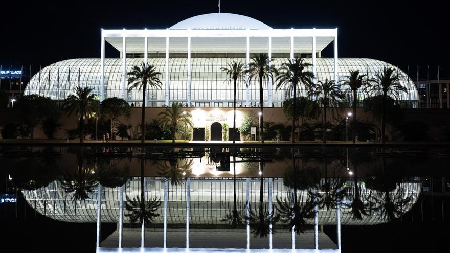 El Palau de la Música estrena una iluminación ornamental más eficiente gracias a un convenio con la Fundación Iberdrola España