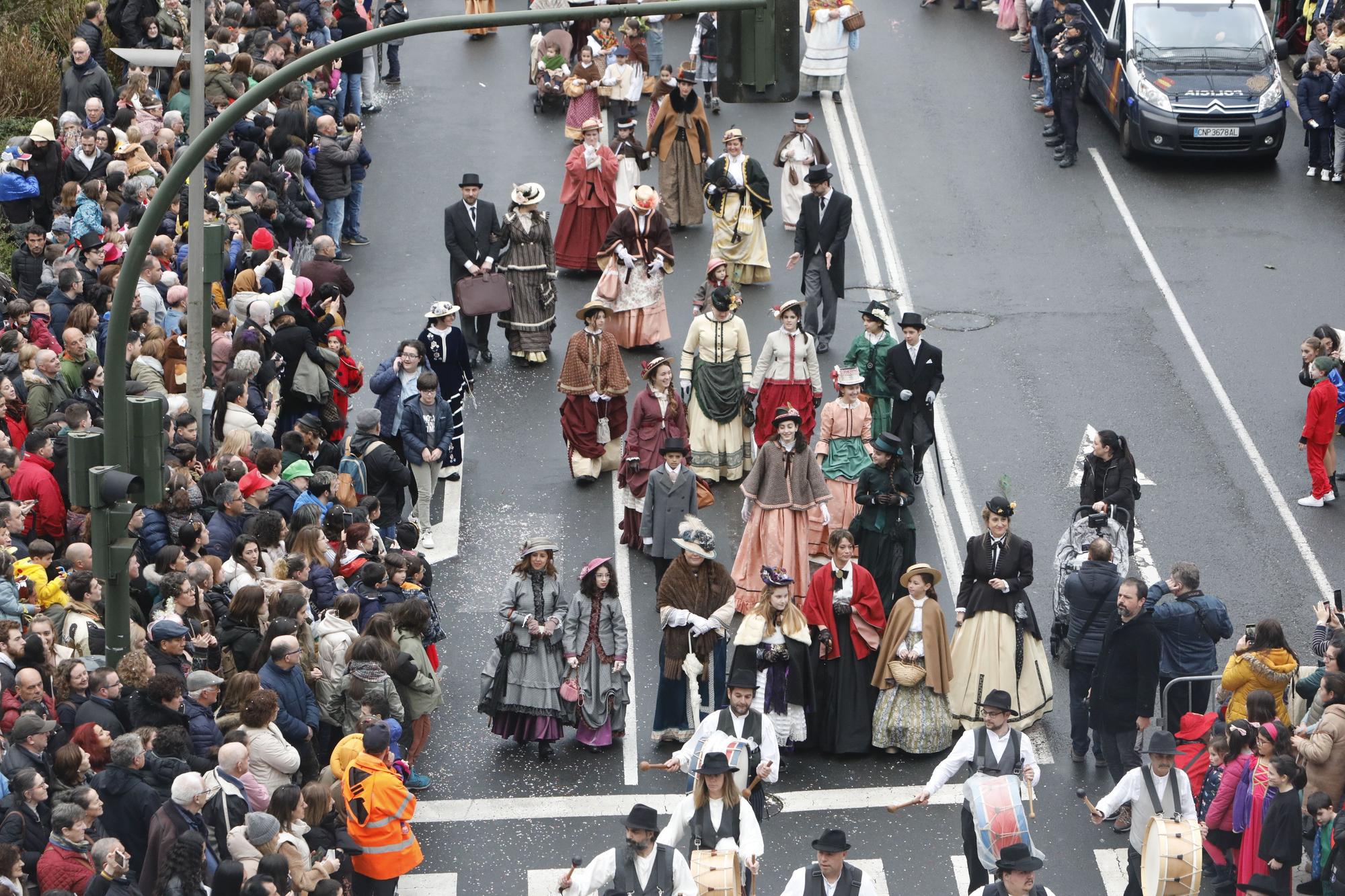 Desfile do Entroido 2023 en Compostela