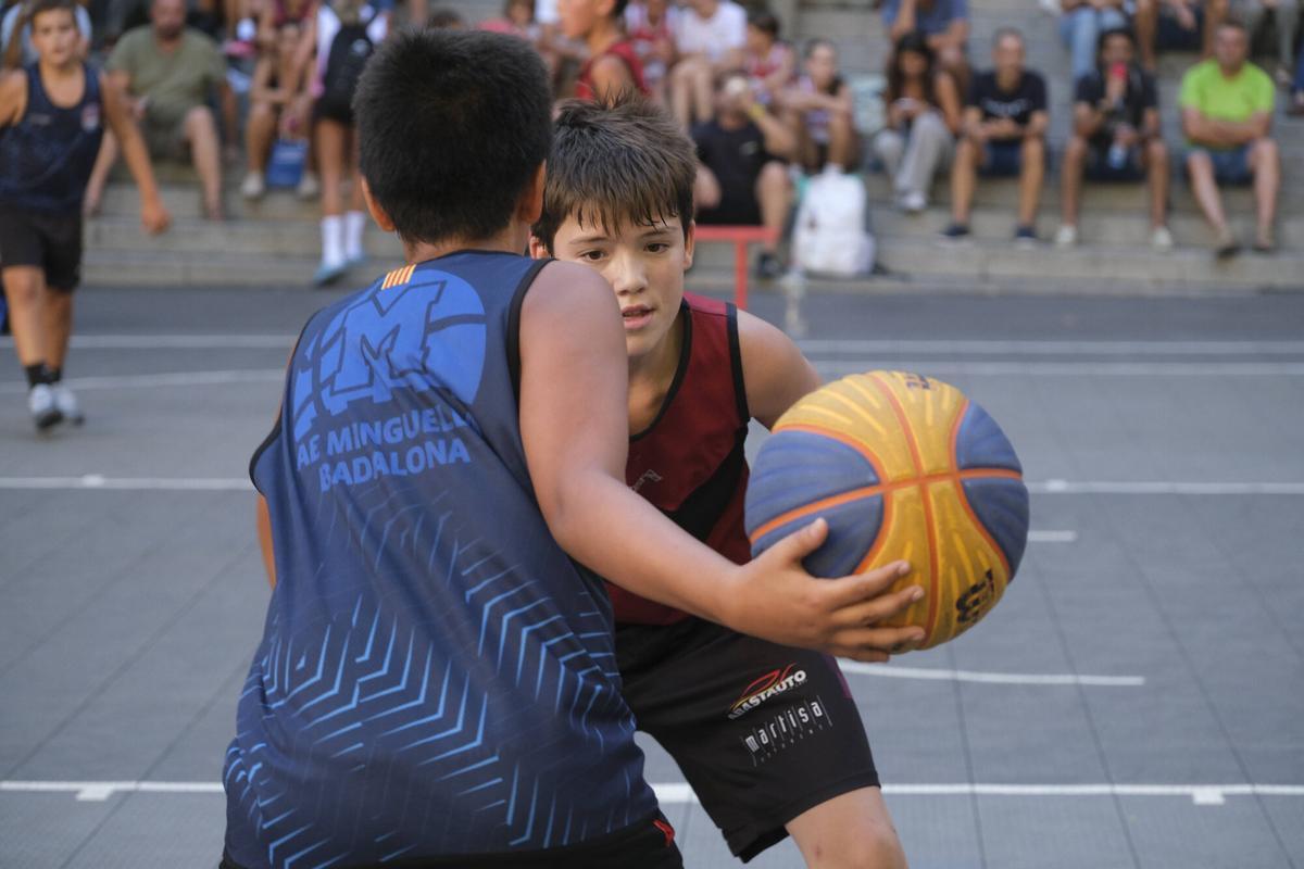 Imatges del 3x3 de la Festa Major de Manresa