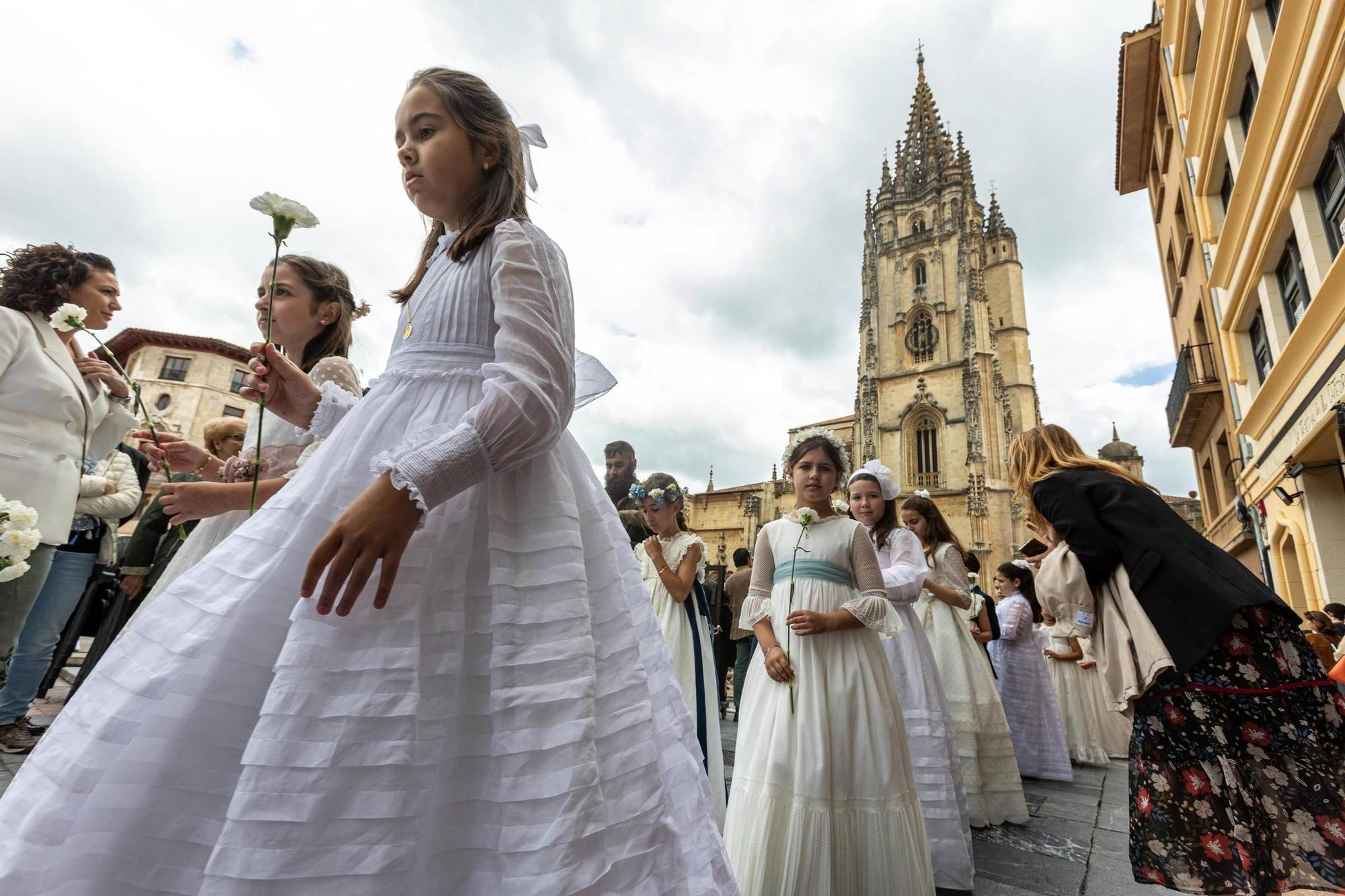 Celebración del Corpus en la Catedral de Oviedo