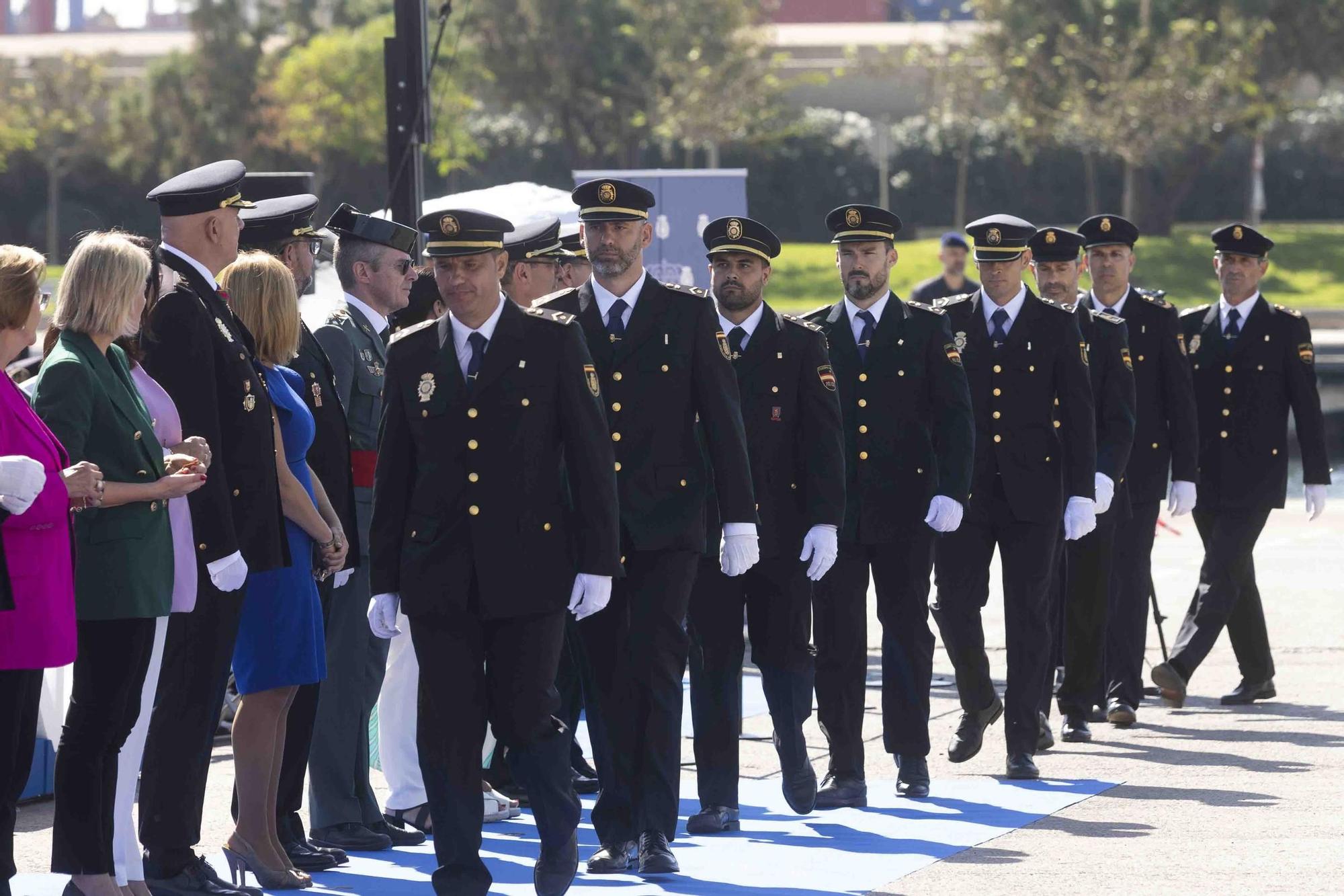 Actos de la festividad de la Policía Nacional