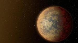 Posible apariencia del planeta HD 219134b, el exoplaneta rocoso confirmado más cercano encontrado hasta la fecha fuera de nuestro sistema solar