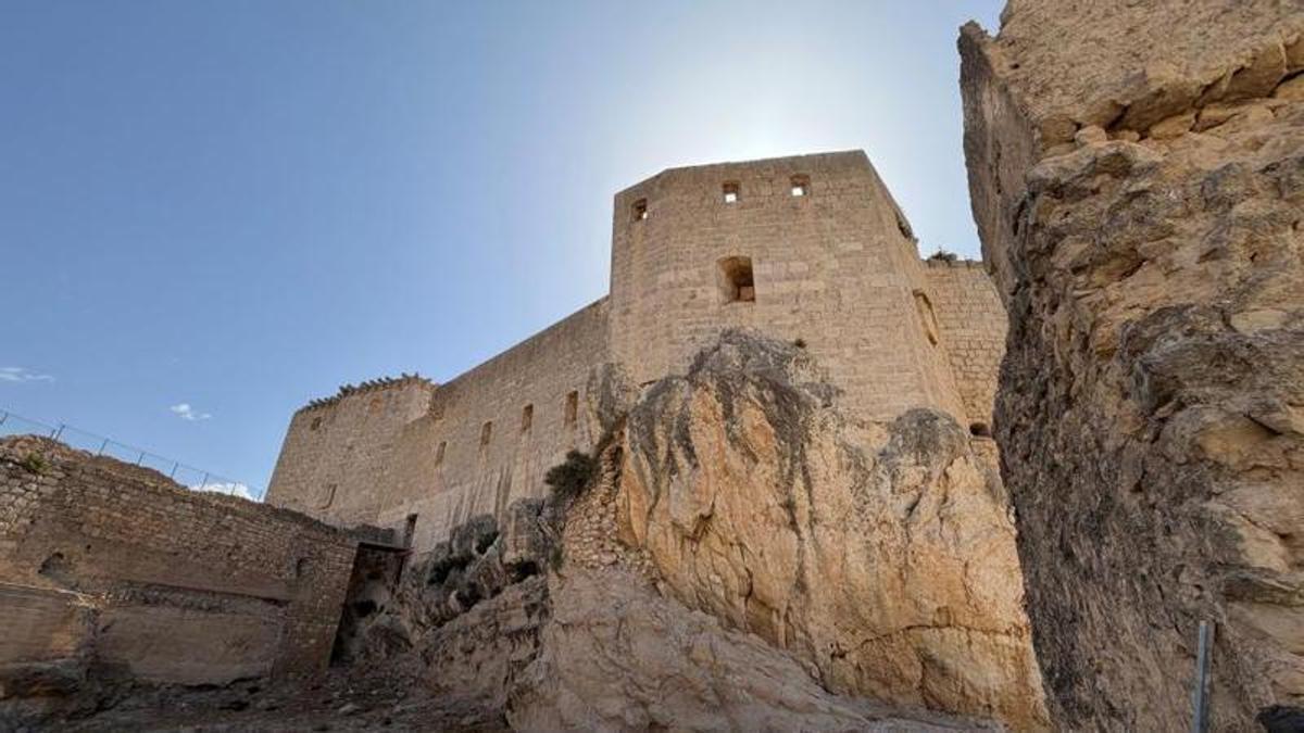 Aspecto que tiene actualmente el Castillo de Los Velez.
