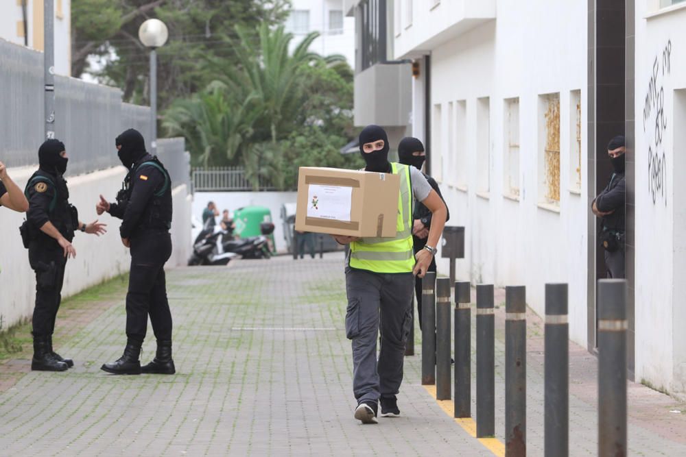 Operación antiyihadista en Sant Antoni.