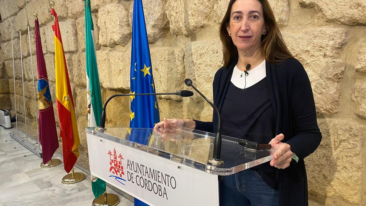 La portavoz de Vox en el Ayuntamiento de Córdoba, Paula Badanelli.