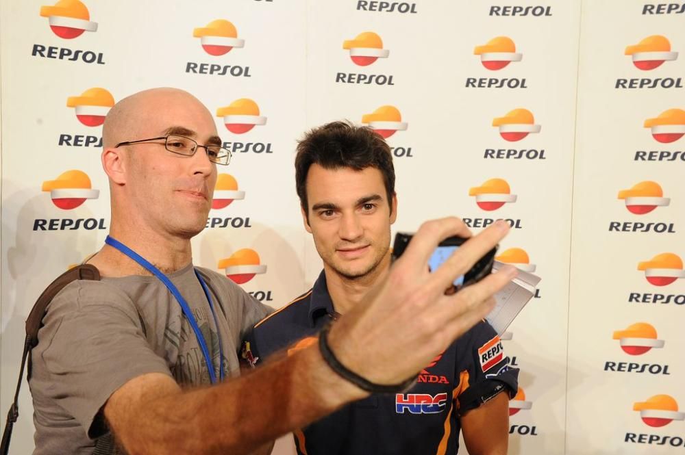 Dani Pedrosa en Santomera