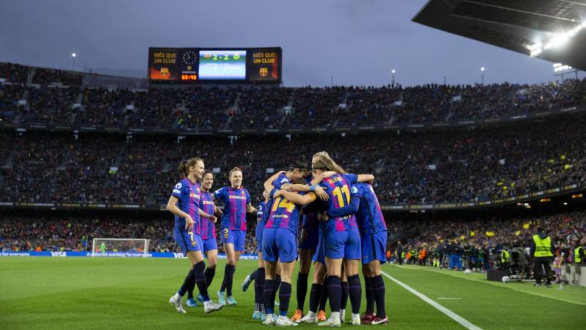 FC BARCELONA VS REAL MADRID. CHAMPIONS FEMENINA