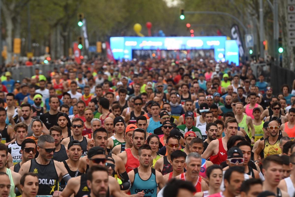 La Media Maratón de Barcelona 2022 vuelve a llenar las calles de la ciudad