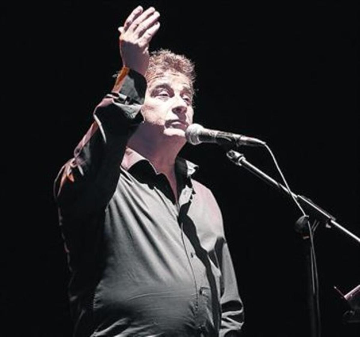 Eduard Fernández, en un moment d’El(s) poeta Ovidi’.