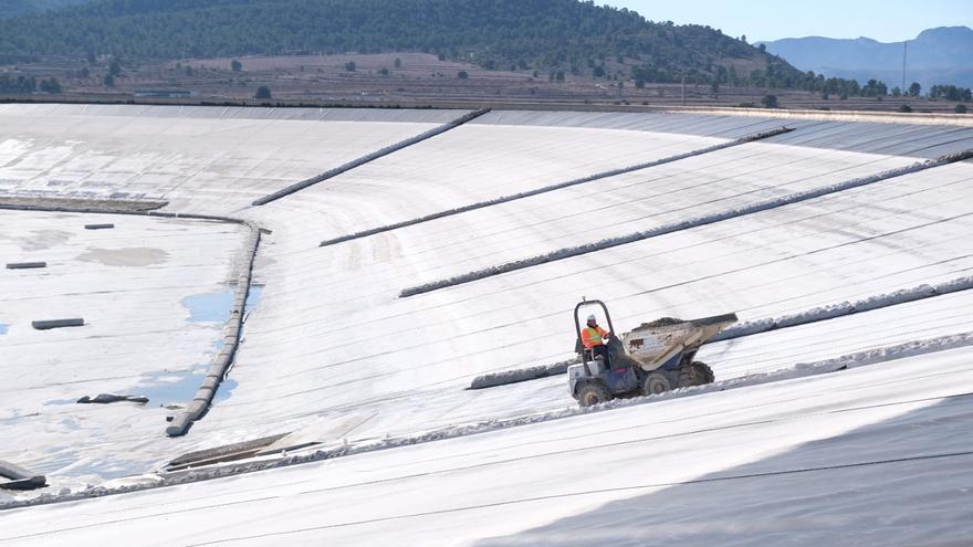 Así son las obras del embalse de El Toscar en Monóvar