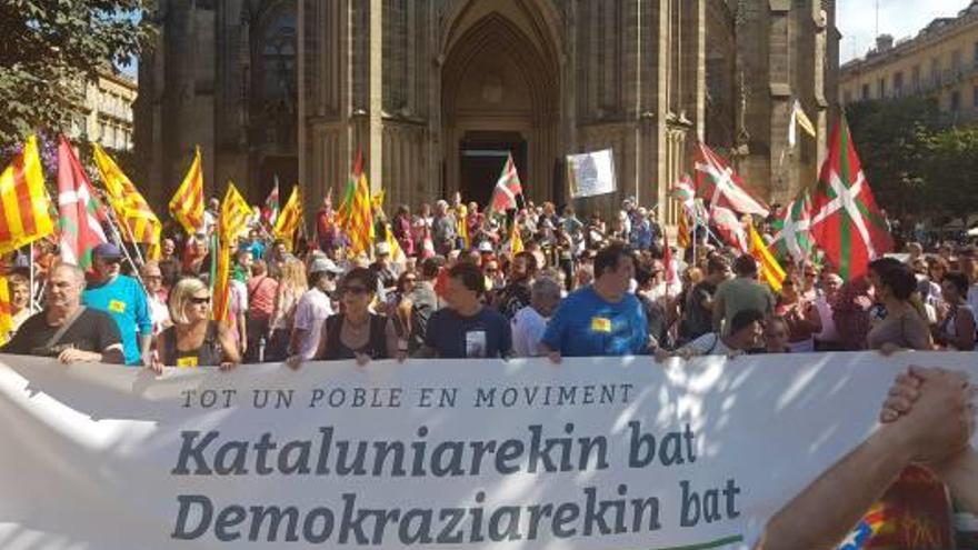 Manifestació per l&#039;1-O al País Basc