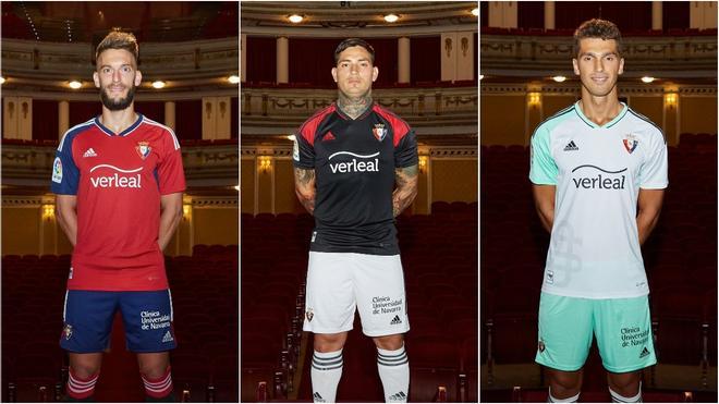 Las camisetas de Osasuna para la próxima temporada