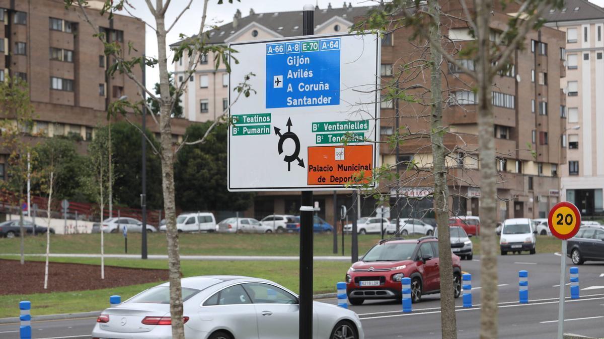 Coches en Oviedo.