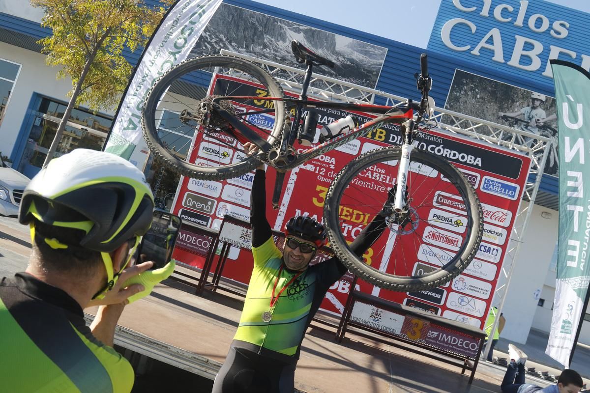 FOTOGALERÍA // La entrega de premios de la 3ª Media Maratón MTB Diario CÓRDOBA