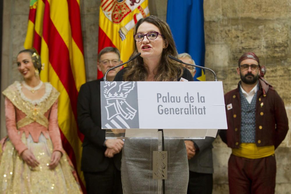 Así fue el acto institucional Fallas-Unesco