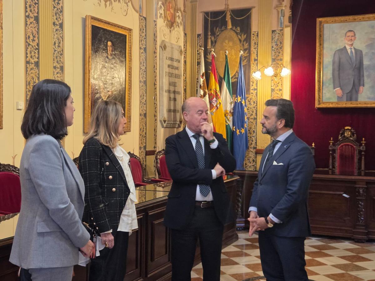 Antequera acoge la primera reunión de la Cámara de Cuentas de Andalucía fuera de una capital de provincia