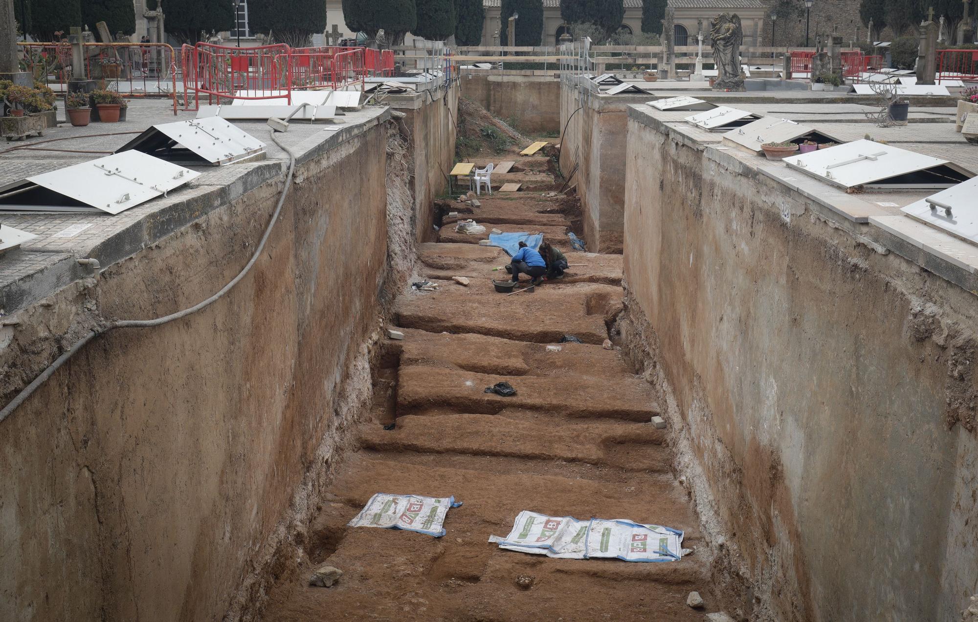 Memoria histórica de Mallorca. Así trabajan el equipo de arqueólogos en Son Coletes de Manacor