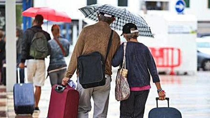 Turistas en Ibiza en el pasado mes de septiembre.