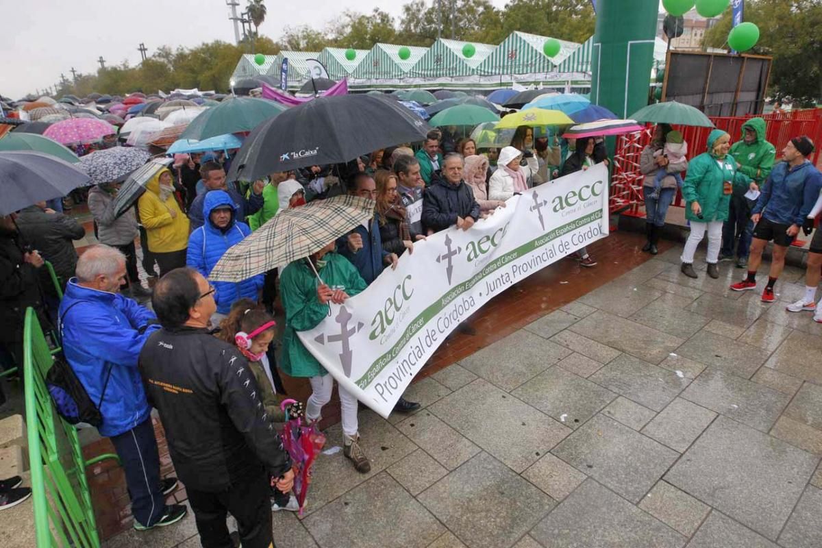 El "calor humano" arropa la marcha contra el cáncer