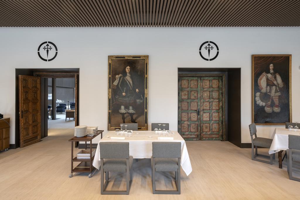 Restaurante del parador de León.