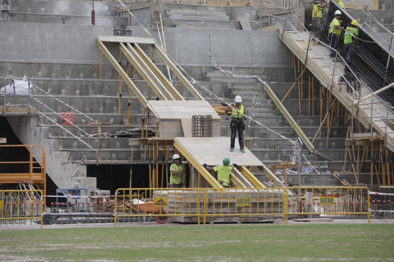 Umbauarbeiten in Son Moix - hier entsteht das neue Stadion von Real Mallorca