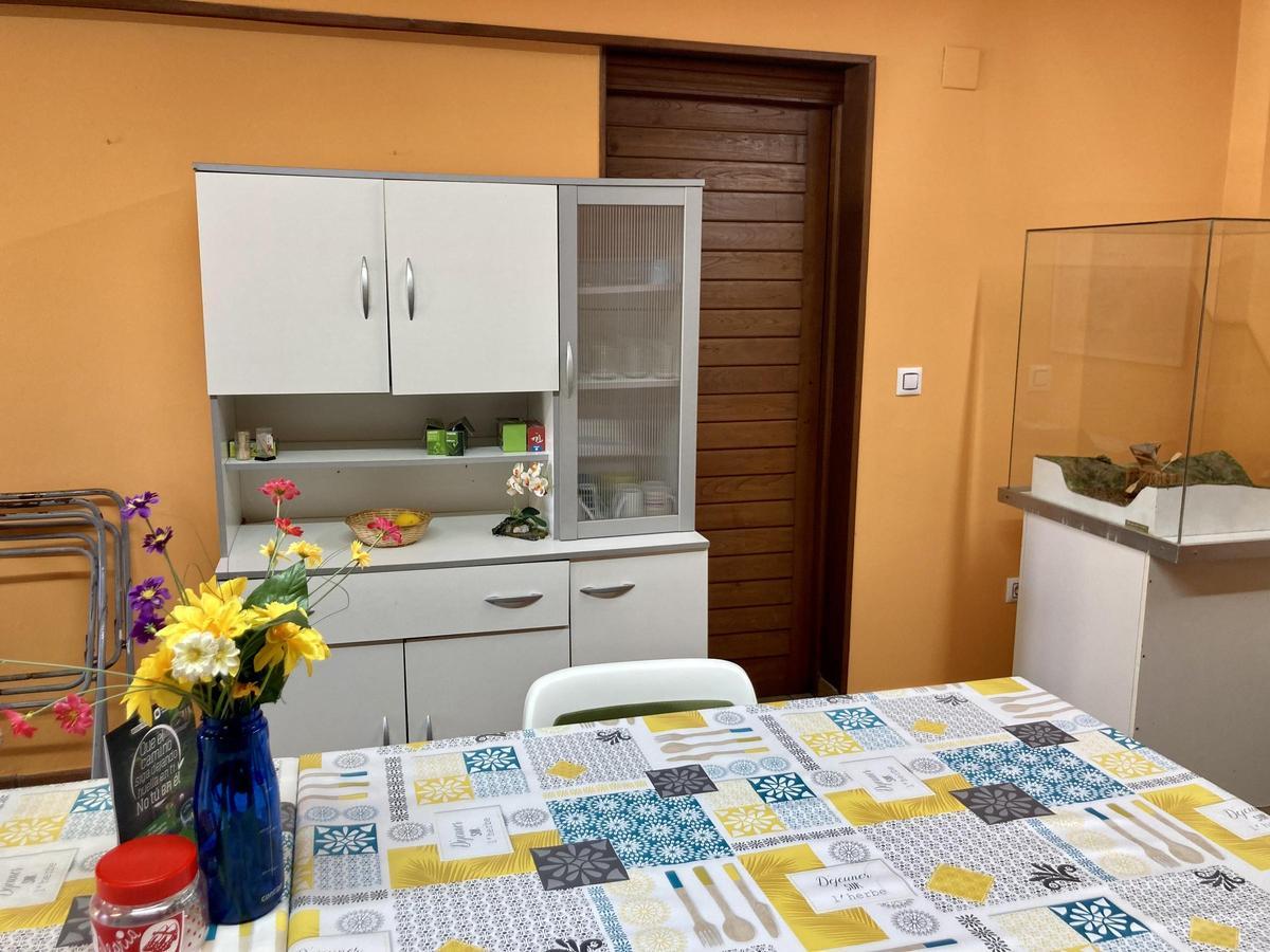 Cocina comunitaria del albergue