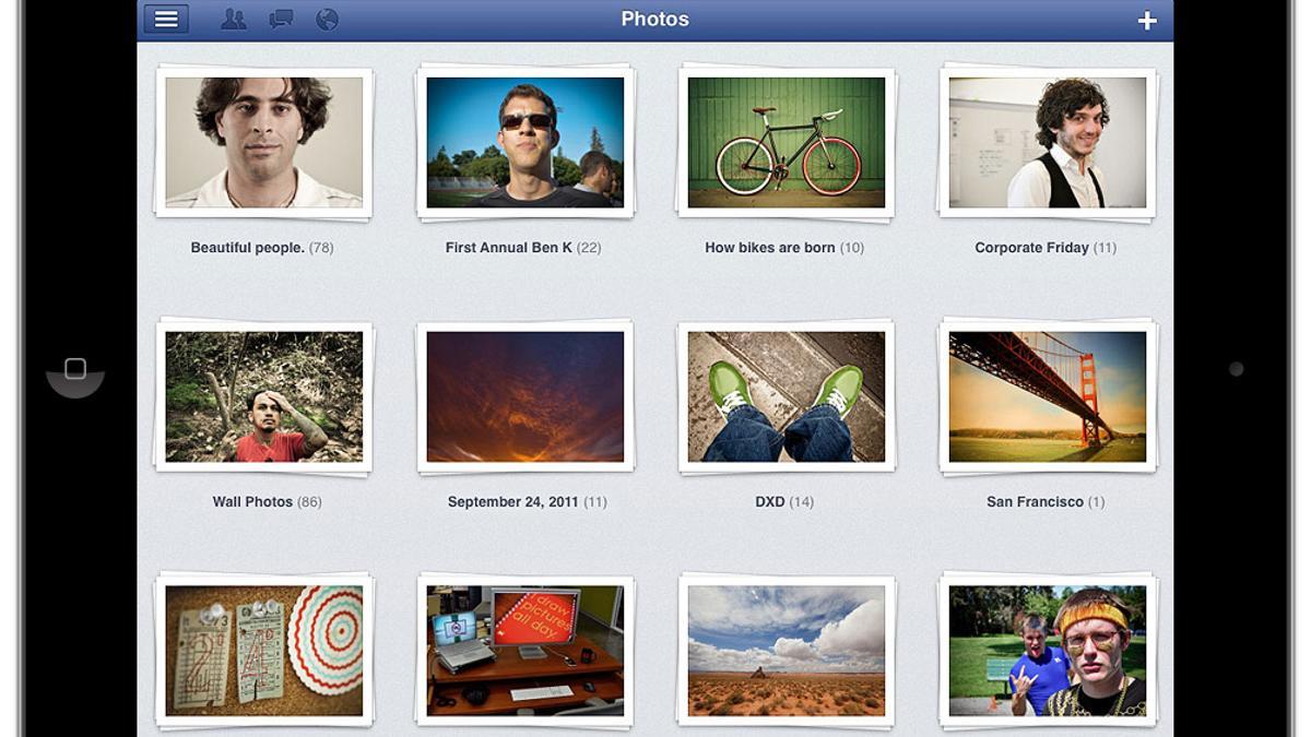 Crea álbumes de fotos en Facebook