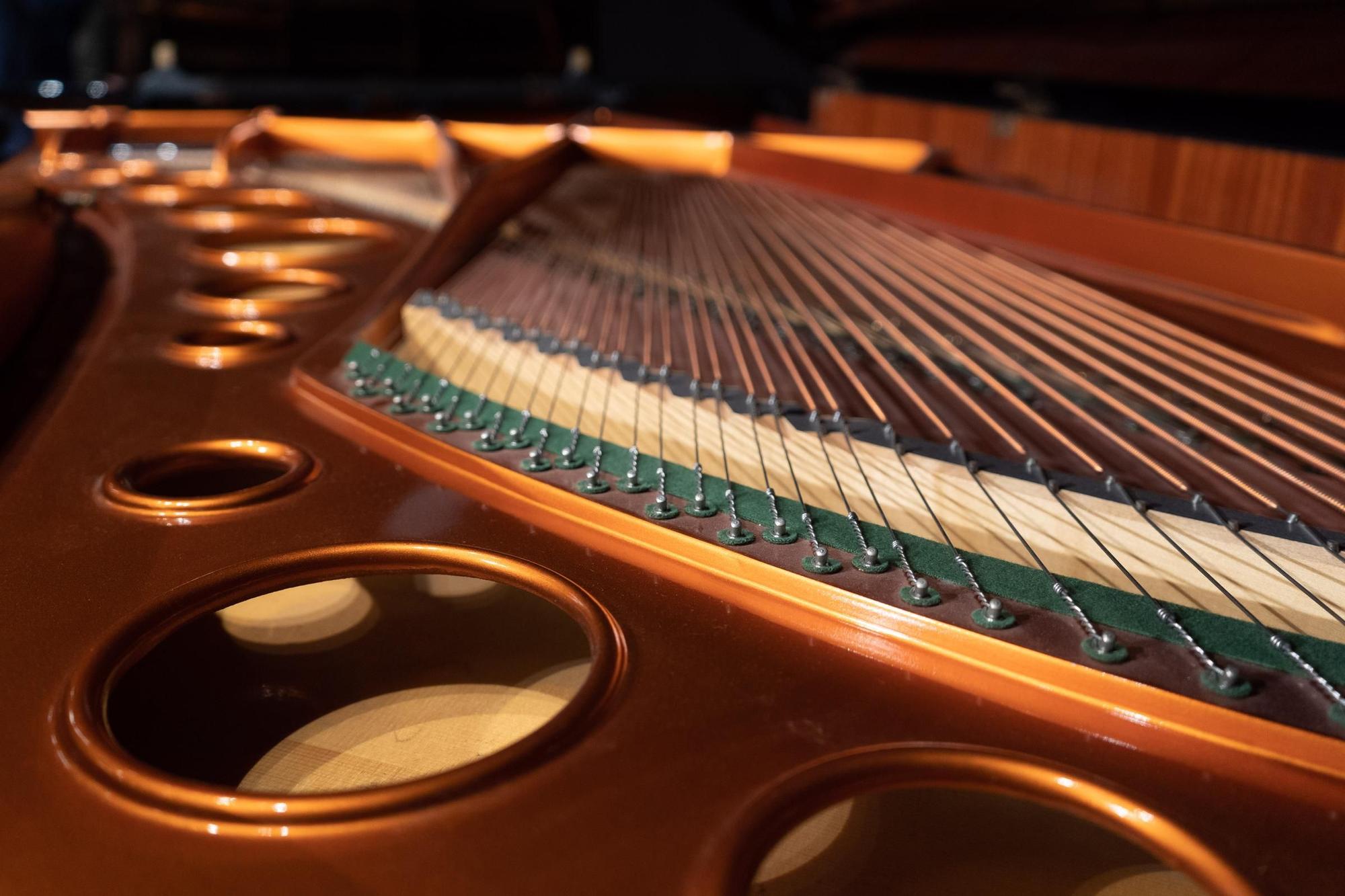 GALERÍA | Así es el nuevo piano que Fundos ha cedido al Ramos Carrión de Zamora
