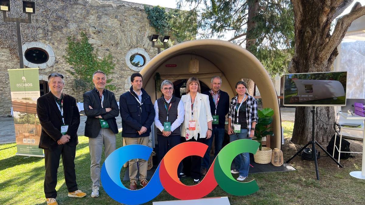 Les autoritats al segon Congrés de Càmpings