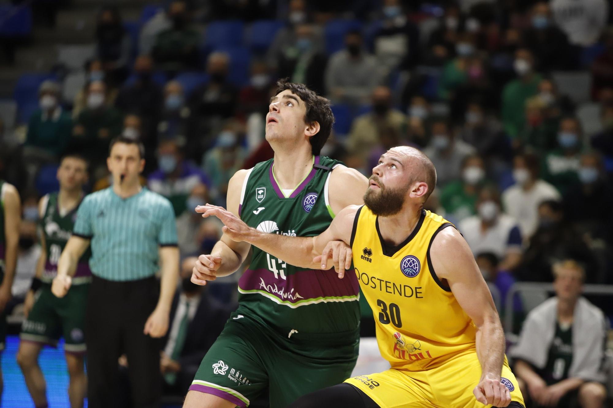 Las imágenes del Unicaja - Filou Oostende de la BCL