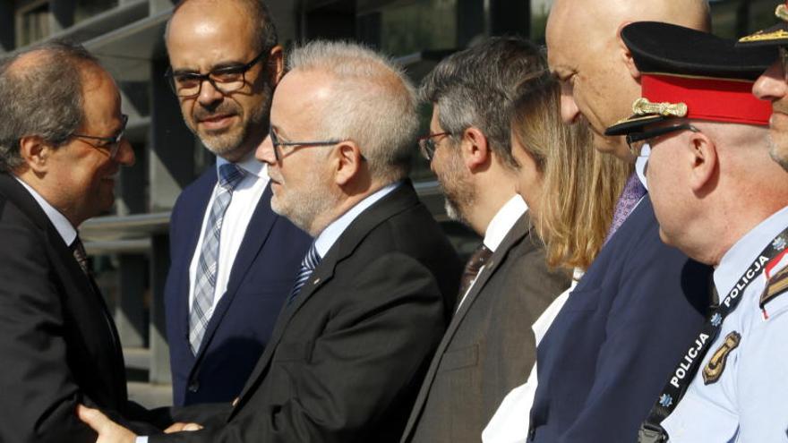 Torra, sobre les agressions feixistes: «Els Mossos han de ser els garants de la desactivació de l&#039;amenaça»