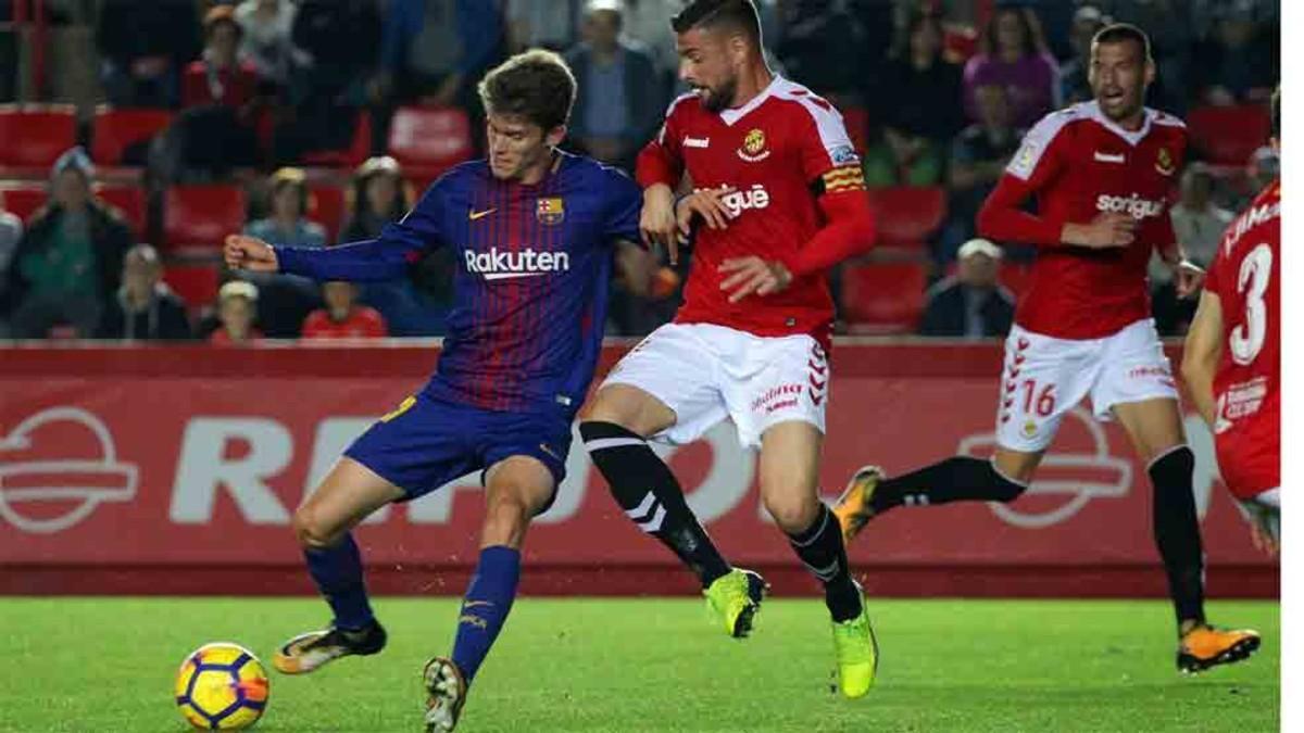 El FC Barcelona confirma la cesión del delantero del filial Marc Cardona al Eibar