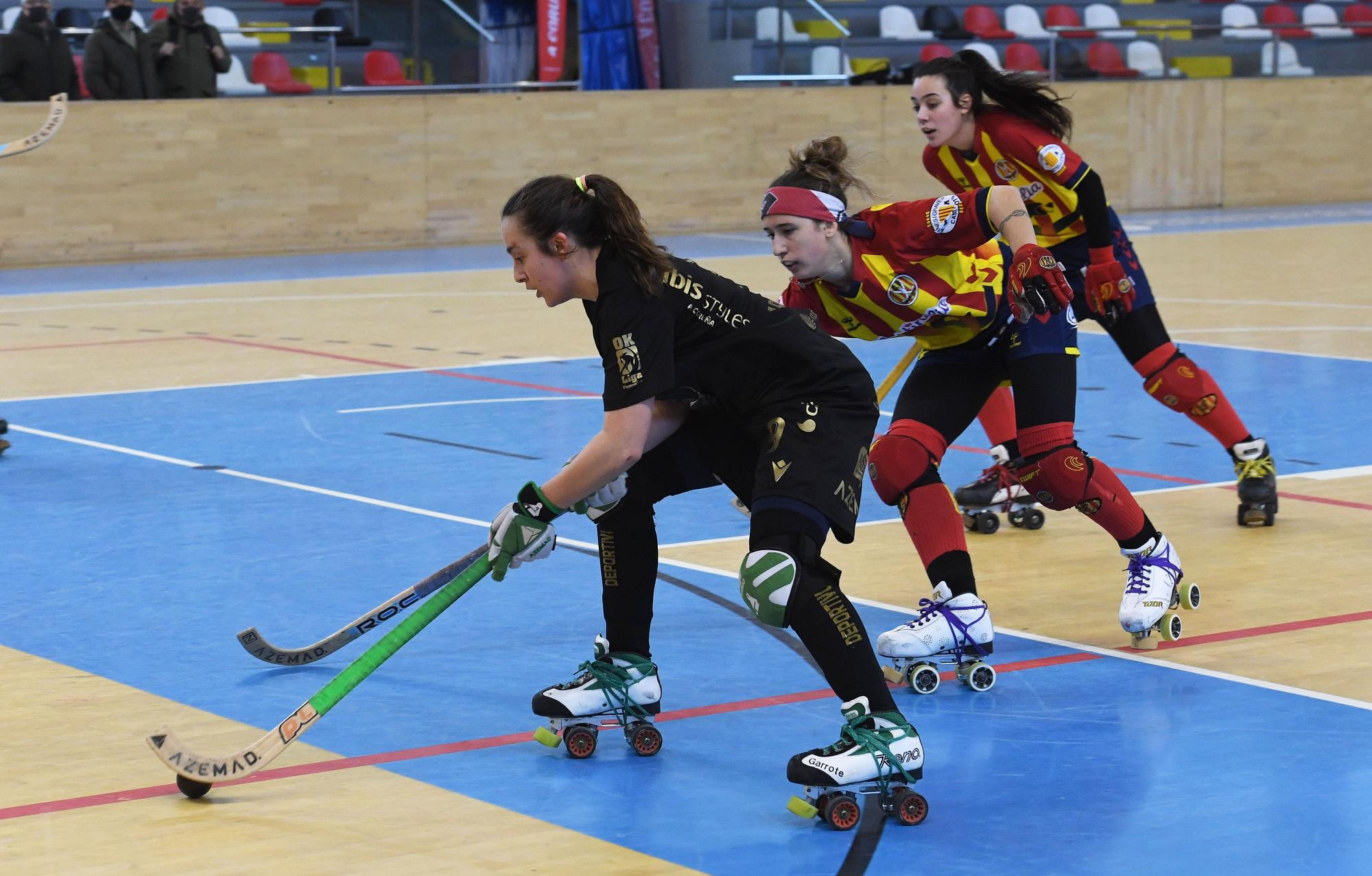 El Liceo femenino le gana 1-0 al Manlleu