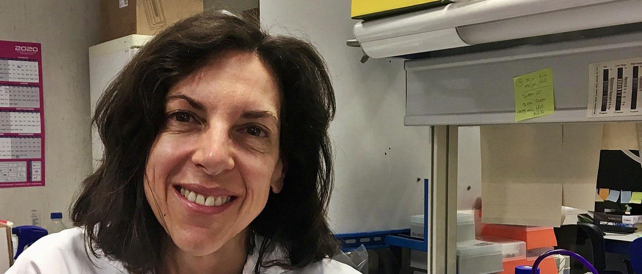 La doctora Cristina Rodríguez-Antona, en el Centro Nacional de Investigaciones Oncológicas. | | LP/DLP