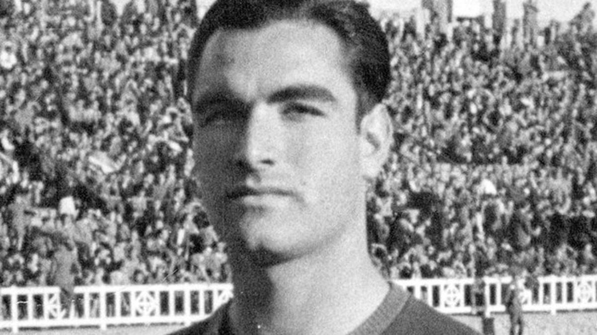 Antoni Anguera defendió la camiseta del FC Barcelona las temporadas 1940-41 y 1941-42