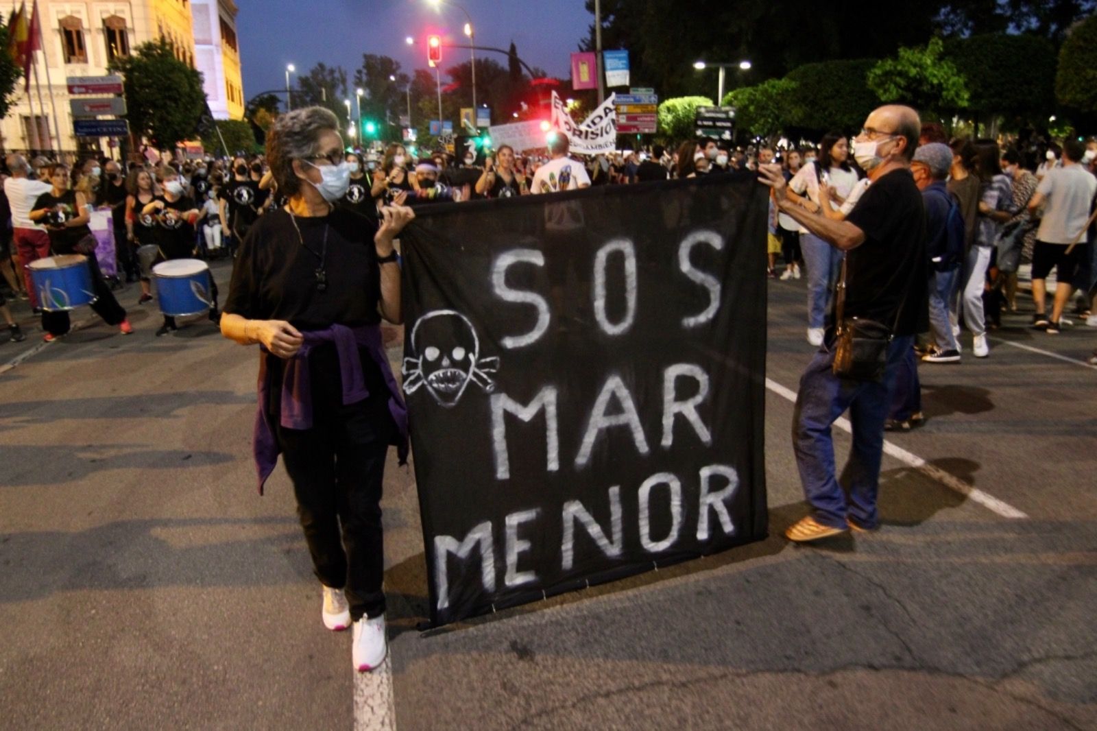 Manifestación por el Mar Menor en Murcia