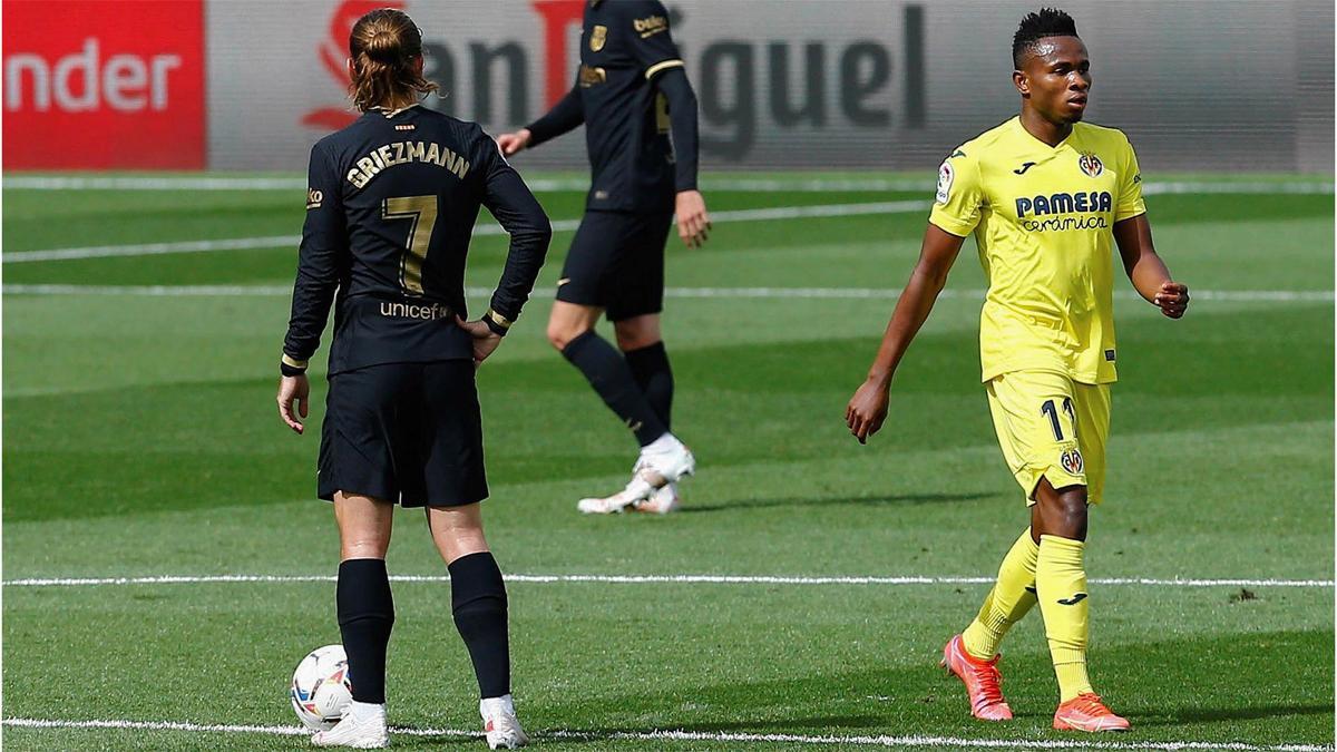 Griezmann, ante el Villarreal