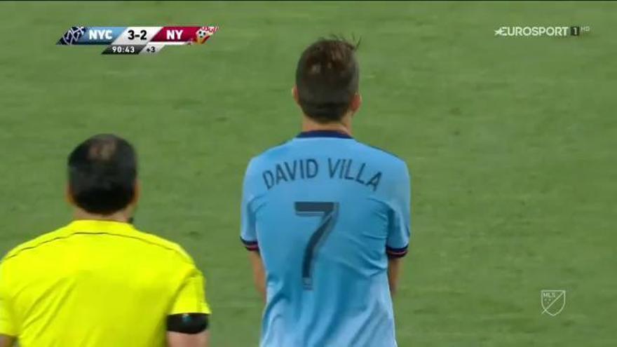 La última proeza de David Villa