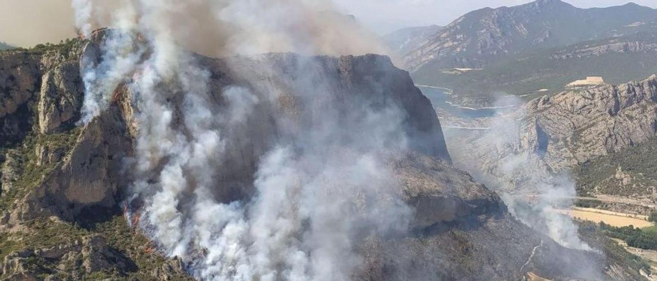 L’incendi de Peramola ha cremat 123,34 hectàrees | BOMBERS DE LA GENERALITAT