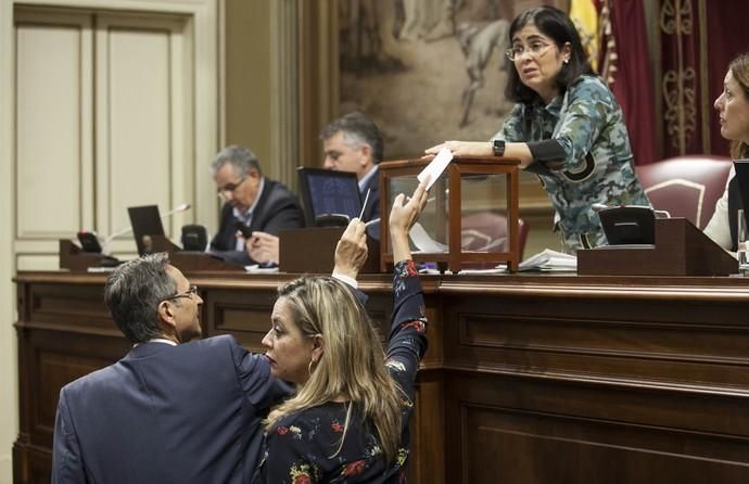 Pleno del Parlamento de Canarias (29/11/17)