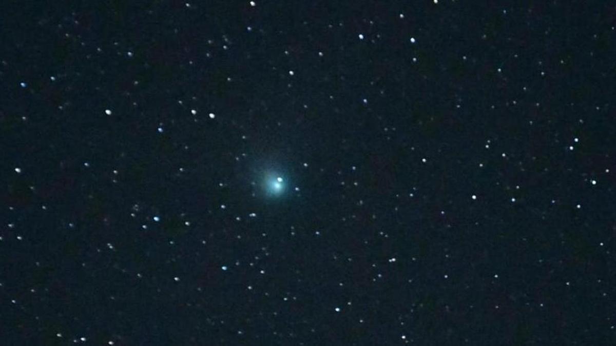 El cometa ZTF, visible desde Vila de Cruces.