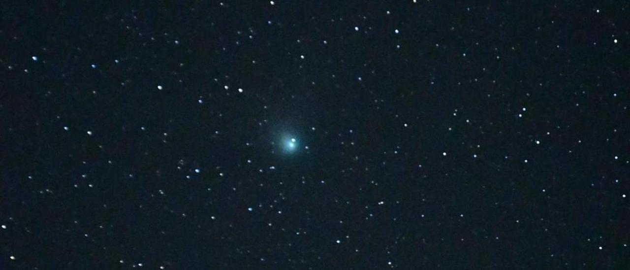 El cometa ZTF, visible desde Vila de Cruces.