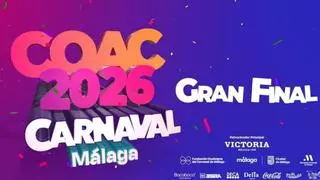 En directo: gran final del COAC del Carnaval de Málaga 2026