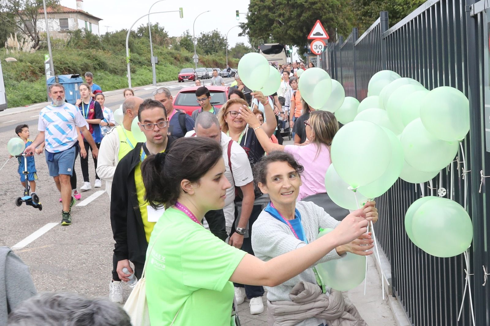 Vigo marcha en favor de Aspanaex