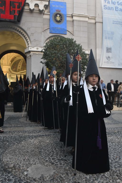 Las imágenes de la procesión del Santo Sepulcro este Viernes Santo en Murcia