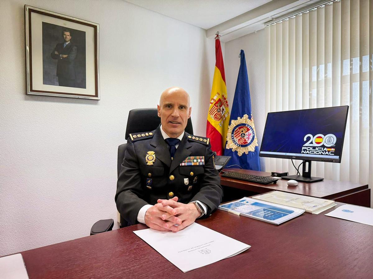 El comisario principal José Antonio Puebla, nuevo jefe superior de la Policía Nacional de Baleares.
