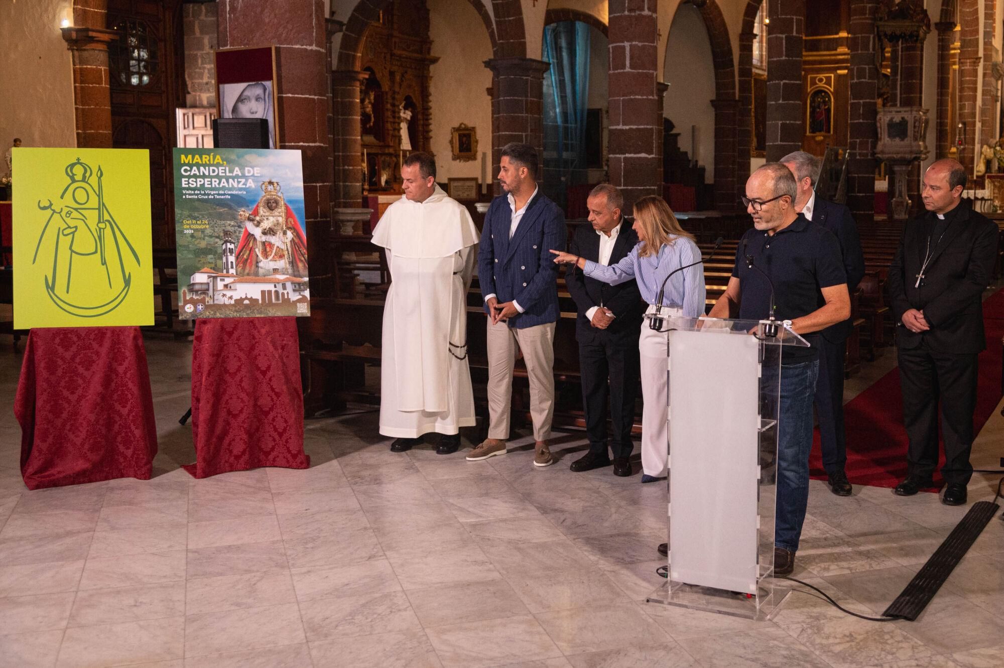 Convenio para la visita de la Virgen de Candelaria a Santa Cruz de Tenerife