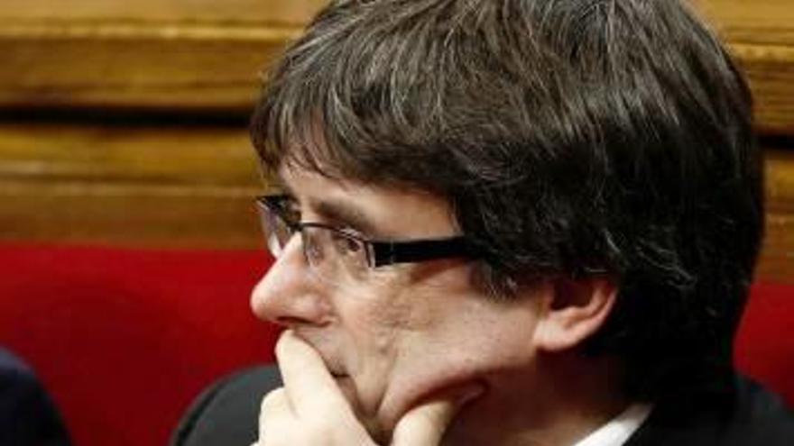 El president de la Generalitat, Carles Puigdemont