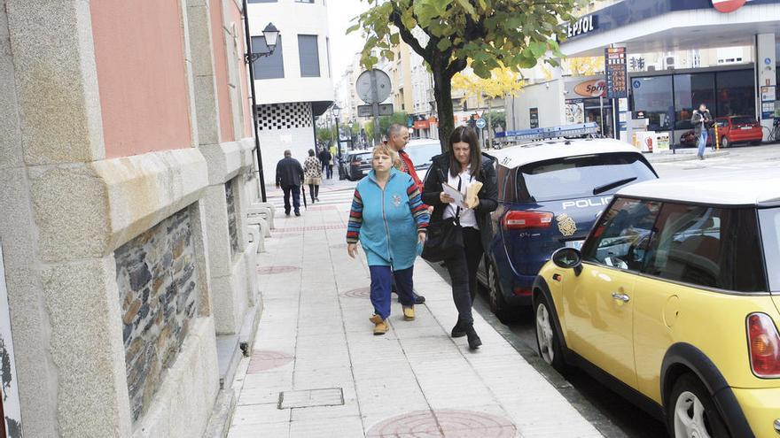 La mujer detenida. // El Progreso