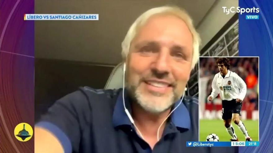 Santi Cañizares la rompe en el programa argentino 'Líbero'